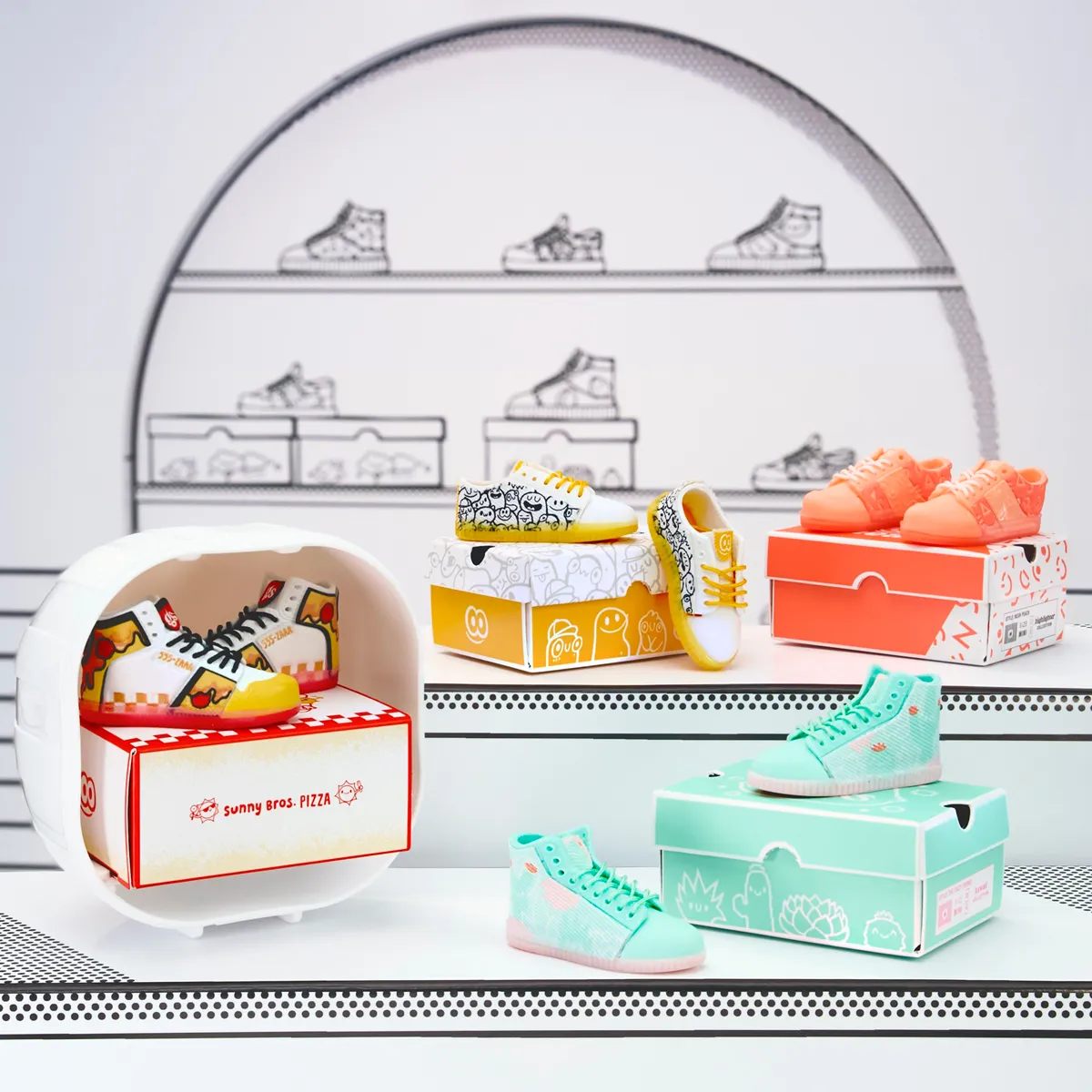 MGA'S MINIVERSE MAKE IT MINI SNEAKERS - 3