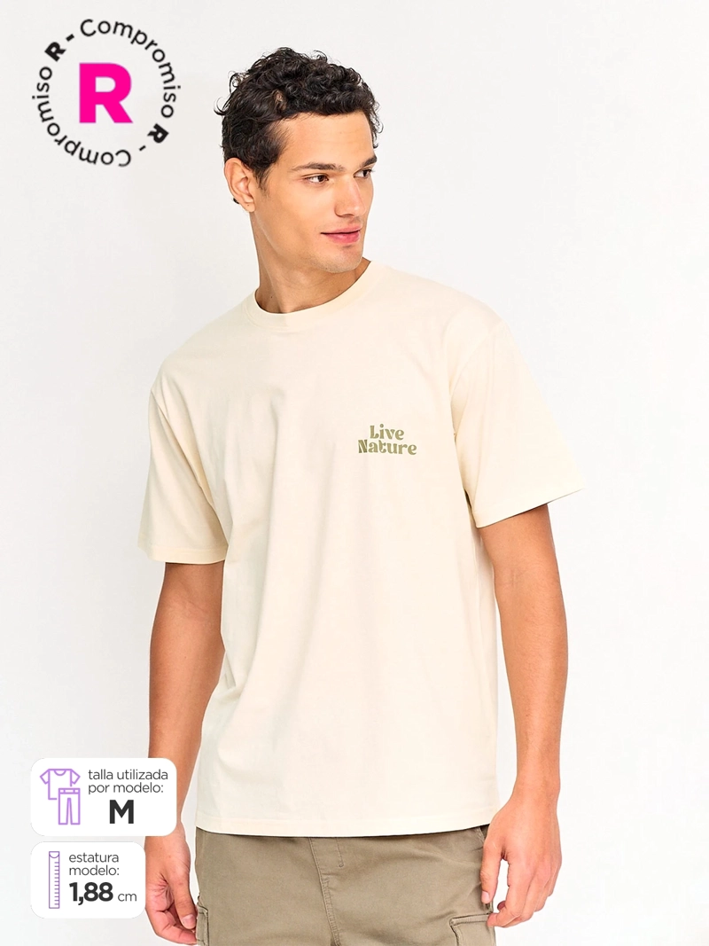 POLERA HOMBRE INDEX ALGODÓN MANGA CORTA - 1