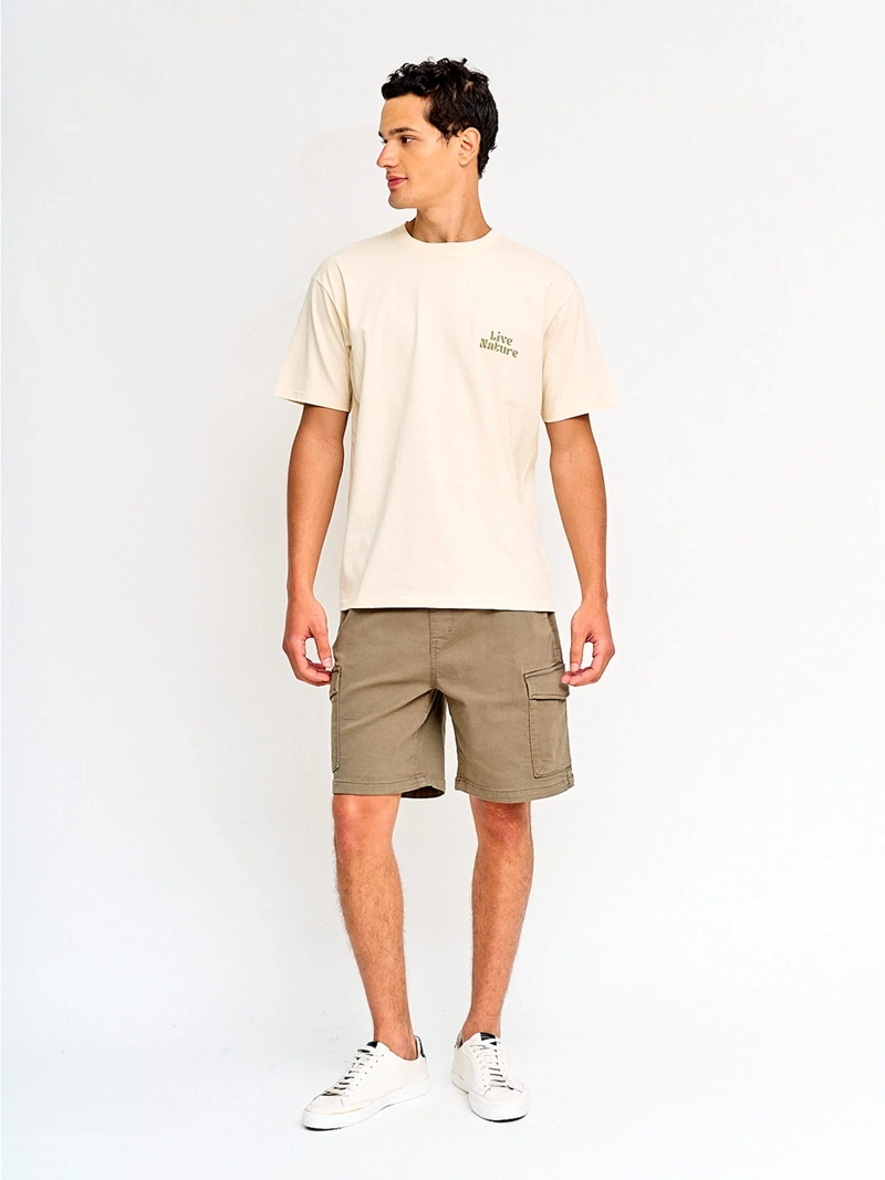 POLERA HOMBRE INDEX ALGODÓN MANGA CORTA - 4