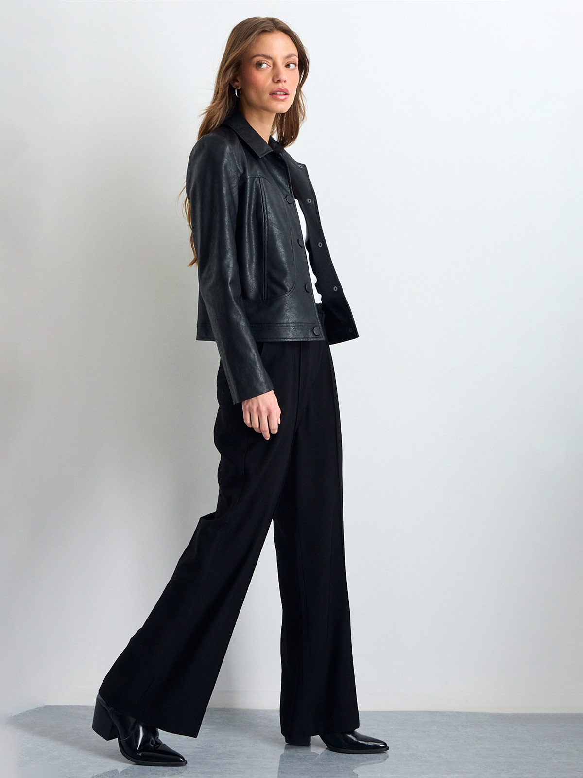 CHAQUETA MUJER IO CUELLO CAMISERO BROCHES - 2