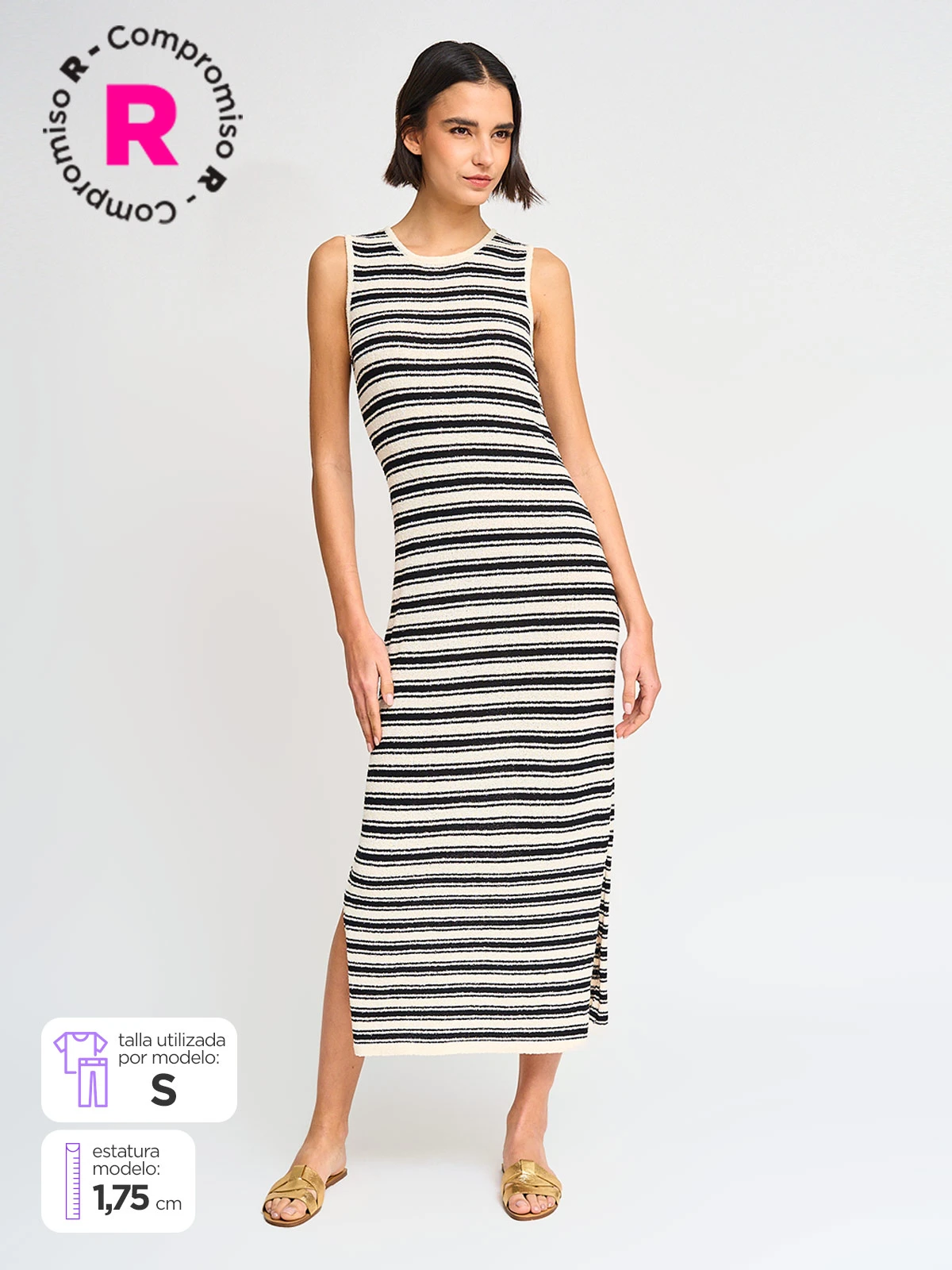MARQUIS VESTIDO MUJER MARQUIS RAYADO