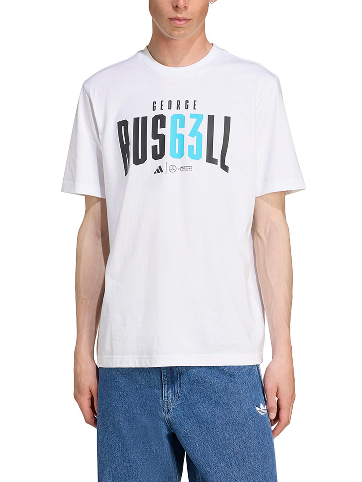 POLERA HOMBRE ADIDAS ALGODÓN MANGA CORTA - 1