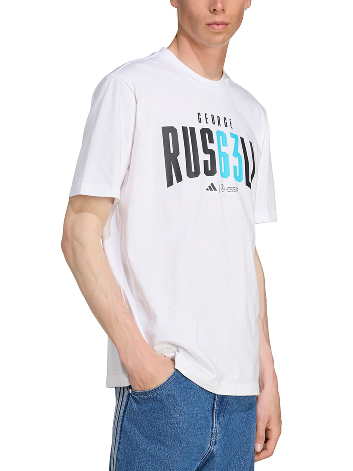 POLERA HOMBRE ADIDAS ALGODÓN MANGA CORTA - 2