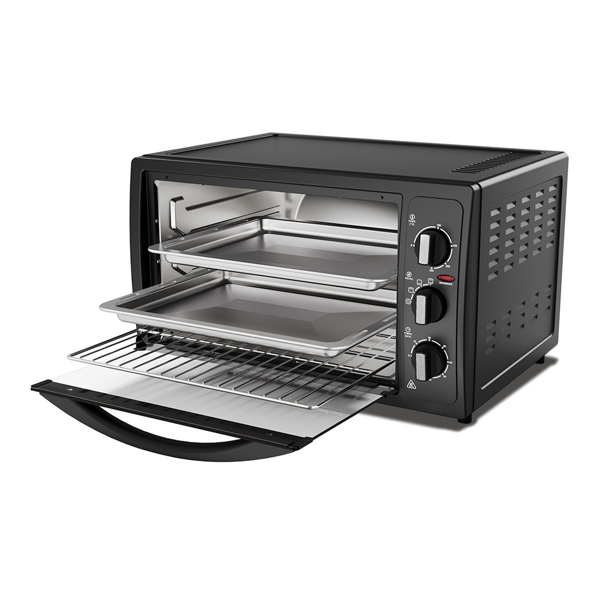 HORNO ELÉCTRICO SINDELEN 60 LT EASY COOK HE-600NG - 3