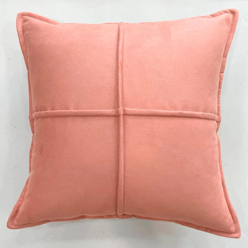 COJÍN RIPLEY HOME GAMUZA 42X42 CM PALO ROSA - 2