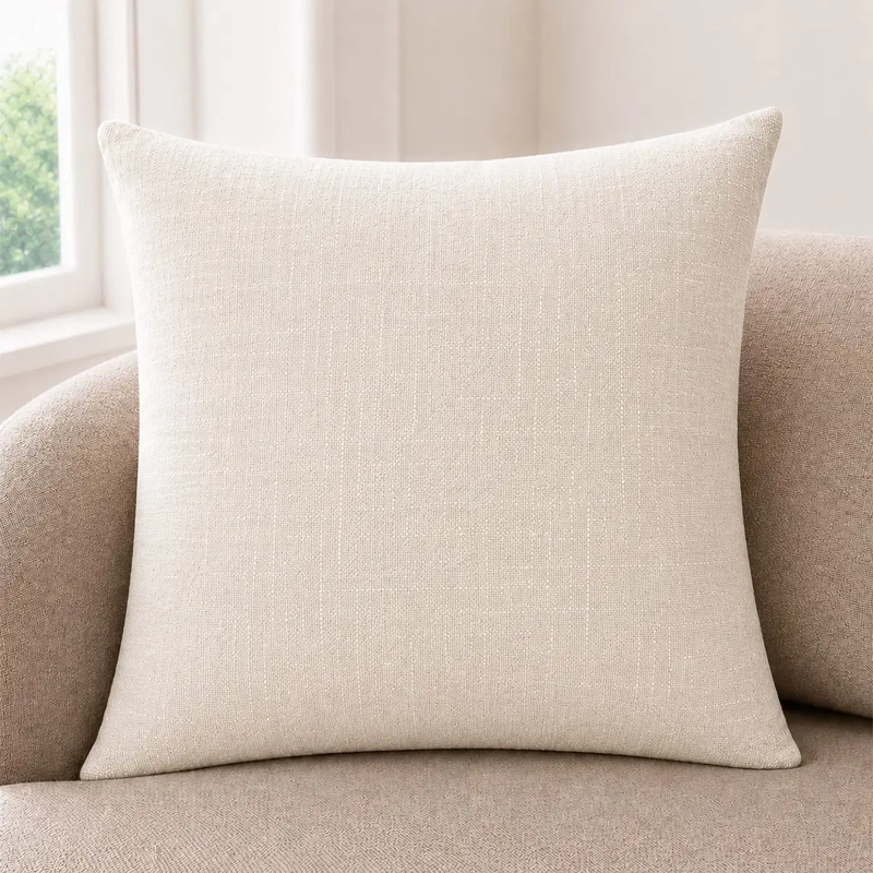 COJÍN RIPLEY HOME TEXTURA 45X45 BLANCO - 1