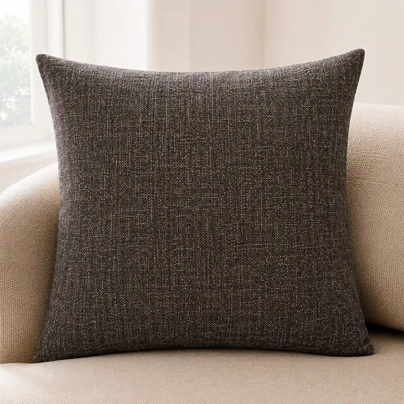 COJÍN RIPLEY HOME TEXTURA 45X45 NEGRO