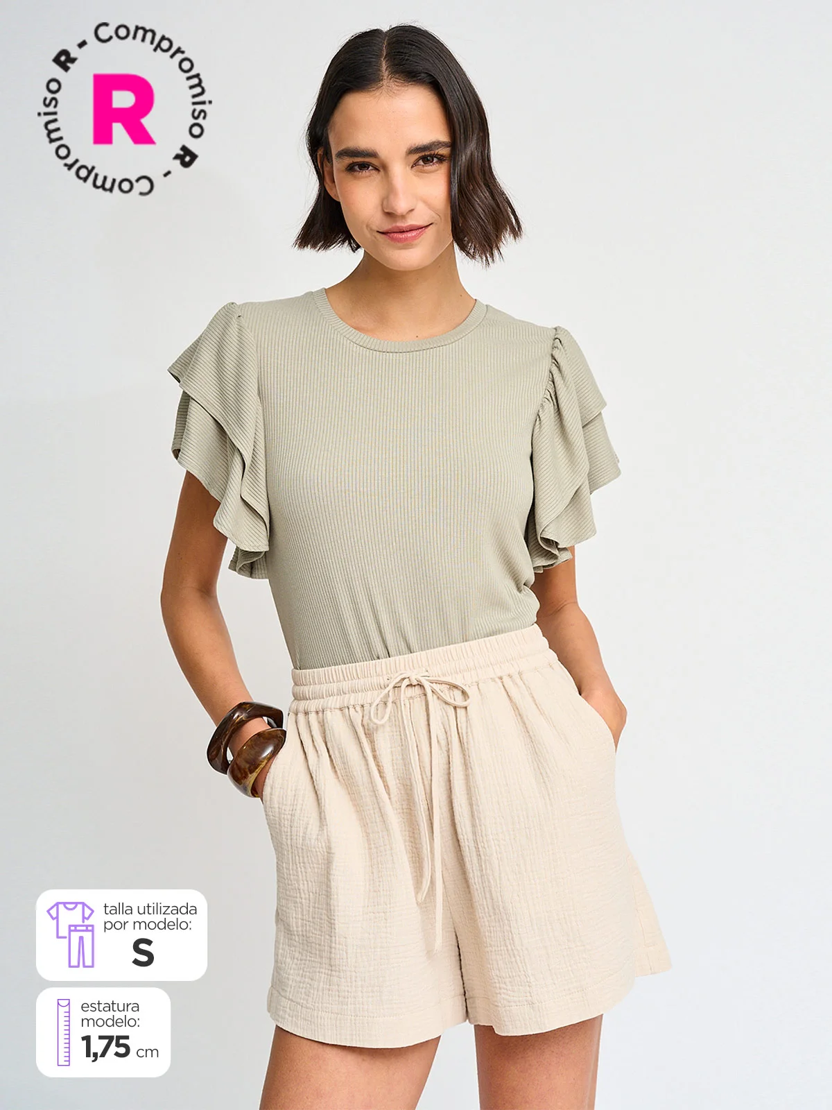 POLERA MUJER MARQUIS VUELOS - 1
