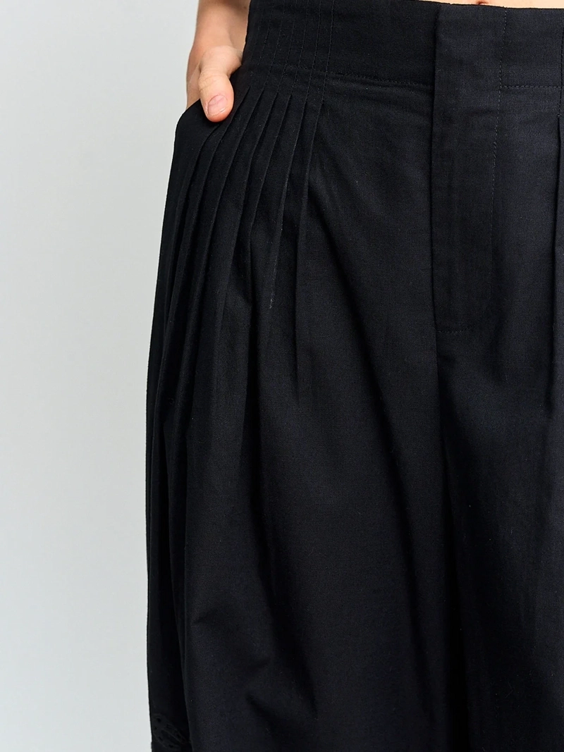 PANTALÓN MUJER MARQUIS ALGODÓN BORDADO - 4