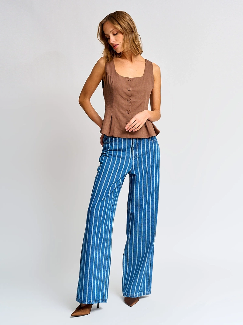 BLUSA MUJER MARQUIS SIN MANGAS - 4