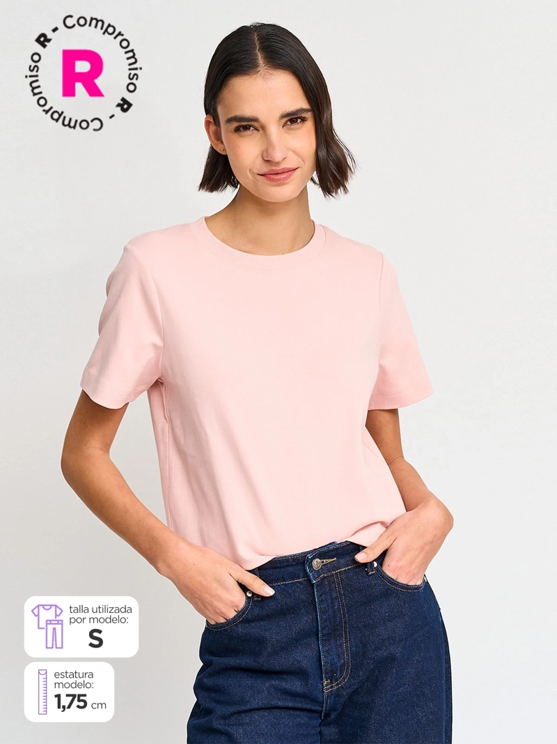 POLERA MUJER MARQUIS ALGODÓN MANGA CORTA - 1