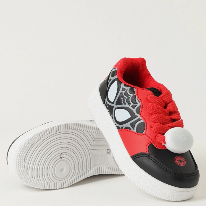ZAPATILLAS NIÑO SPIDERMAN MARVEL CASUALES NEGRO - 3