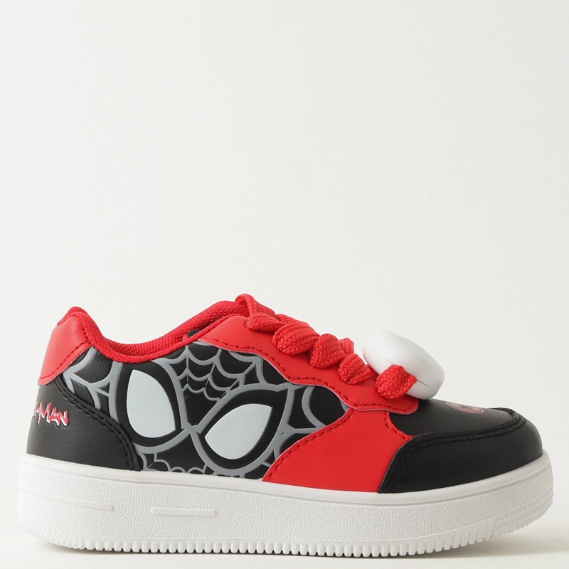 ZAPATILLAS NIÑO SPIDERMAN MARVEL CASUALES NEGRO - 1