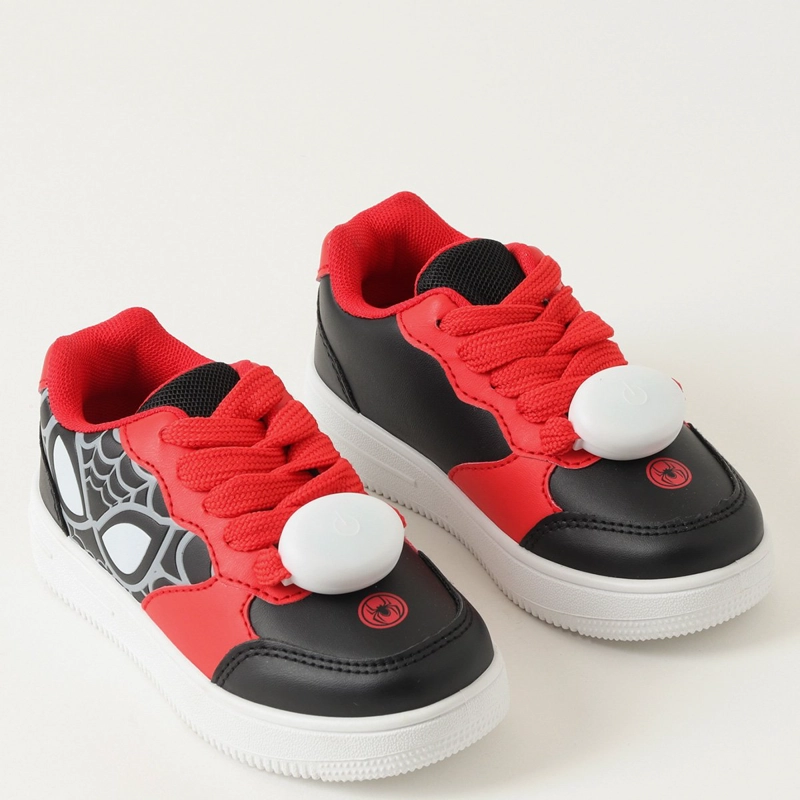 ZAPATILLAS NIÑO SPIDERMAN MARVEL CASUALES NEGRO - 2