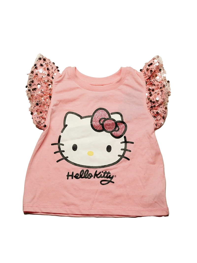 POLERA MANGA CORTA NIÑA HELLO KITTY HKT0074C - 1