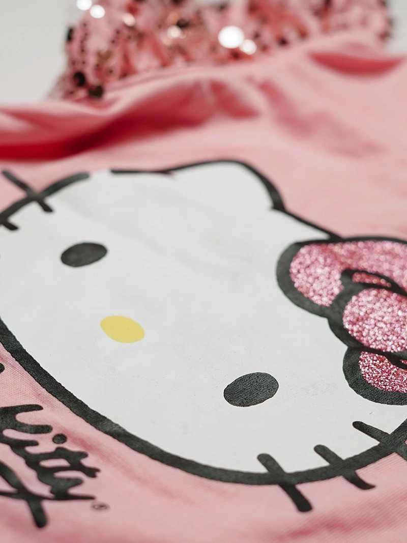 POLERA MANGA CORTA NIÑA HELLO KITTY HKT0074C - 3