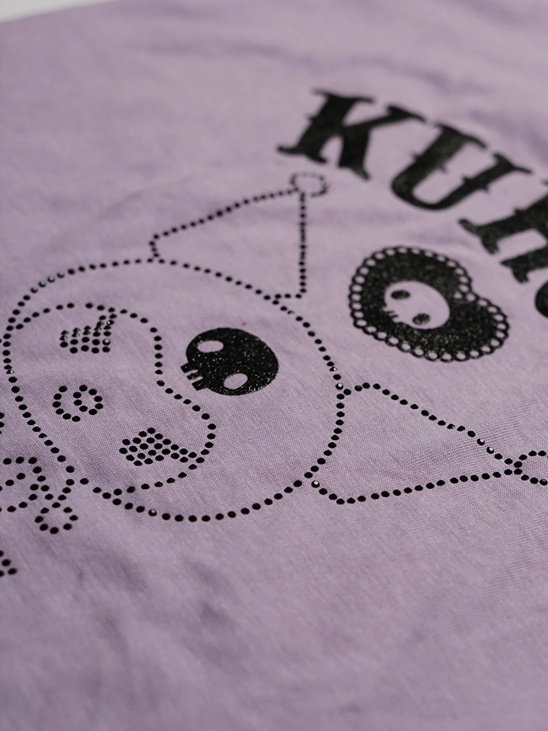 POLERA MANGA CORTA NIÑA HELLO KITTY KUROMI KUR0130A - 3