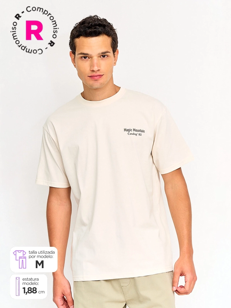 POLERA HOMBRE INDEX ALGODÓN MANGA CORTA - 1
