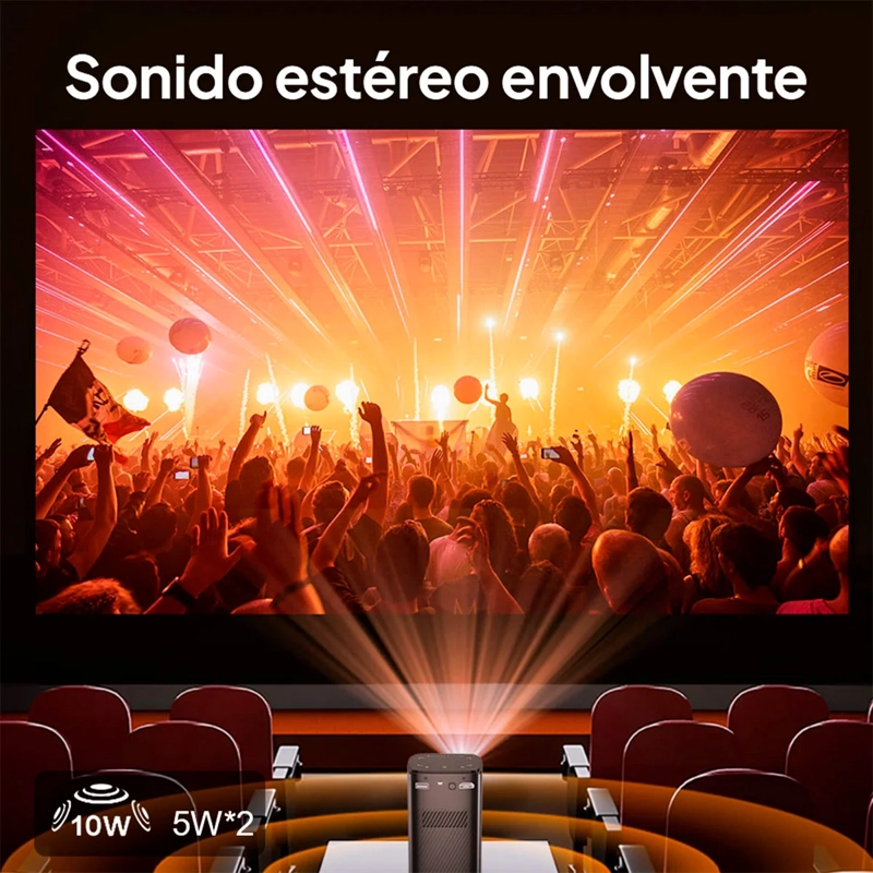 PROYECTOR BYINTEK QHD SMART LOVE P70 300 ANSI - 5