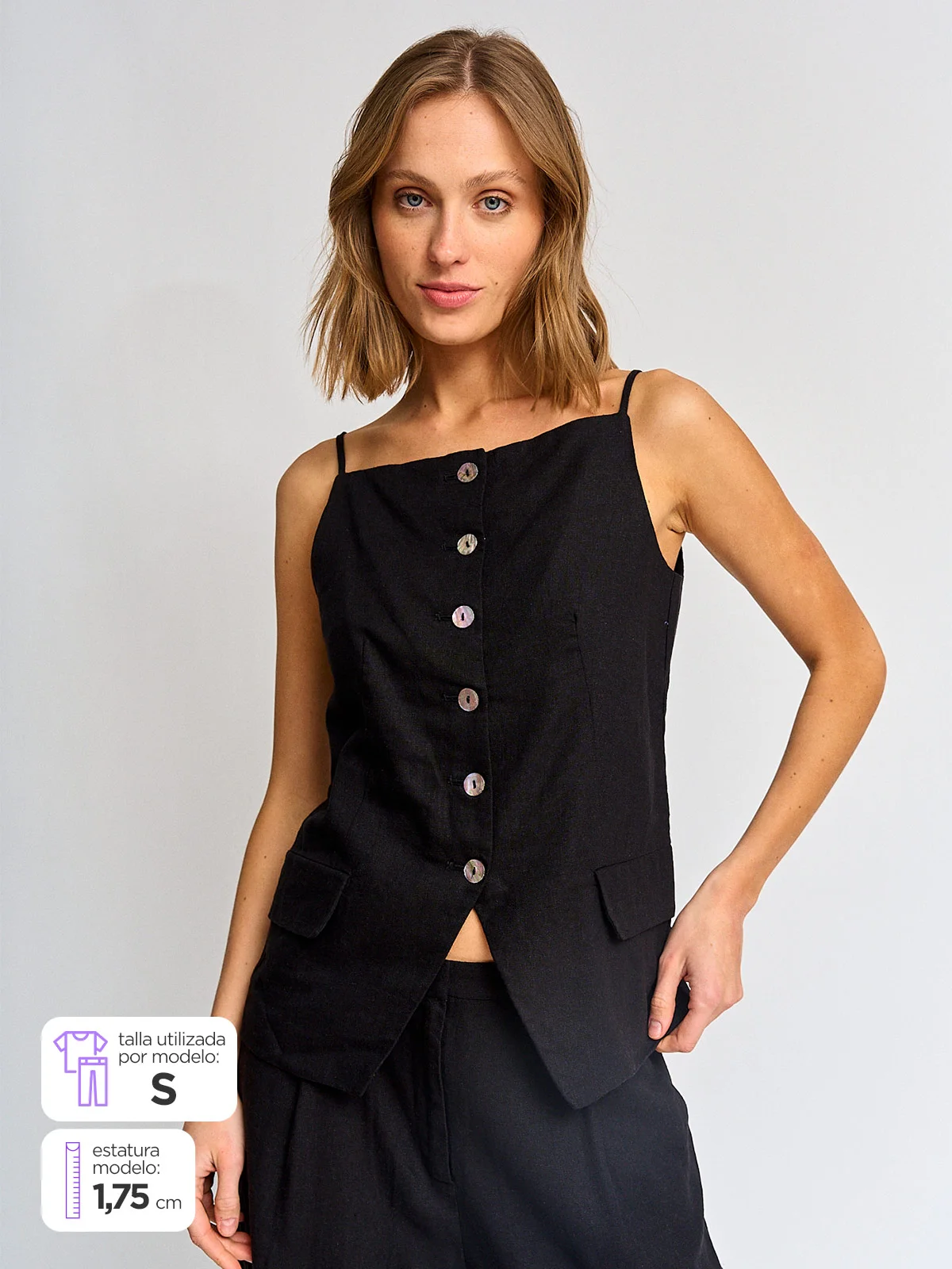 BLUSA MUJER MARQUIS LINO  - 1