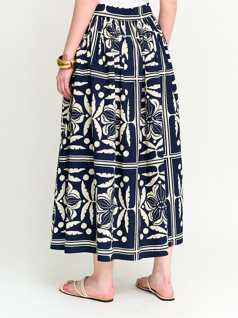 FALDA MUJER MARQUIS ALGODÓN ESTAMPADA - 3