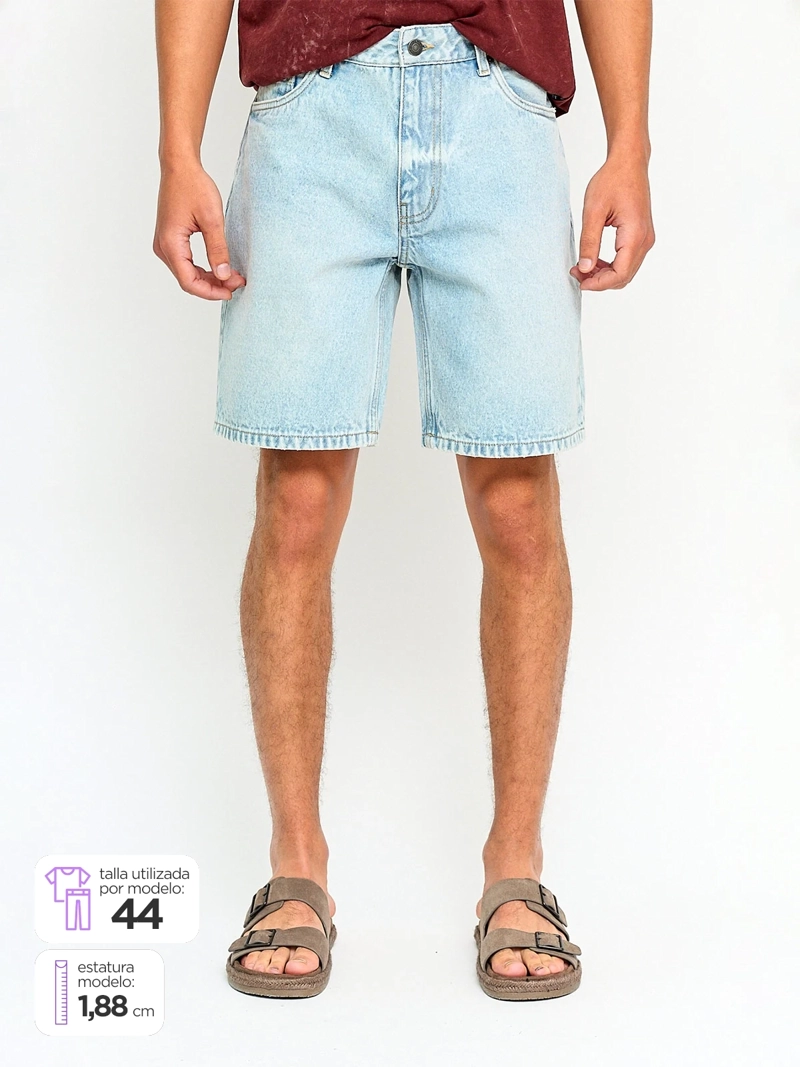 BERMUDA HOMBRE INDEX ALGODÓN STANDARD - 1