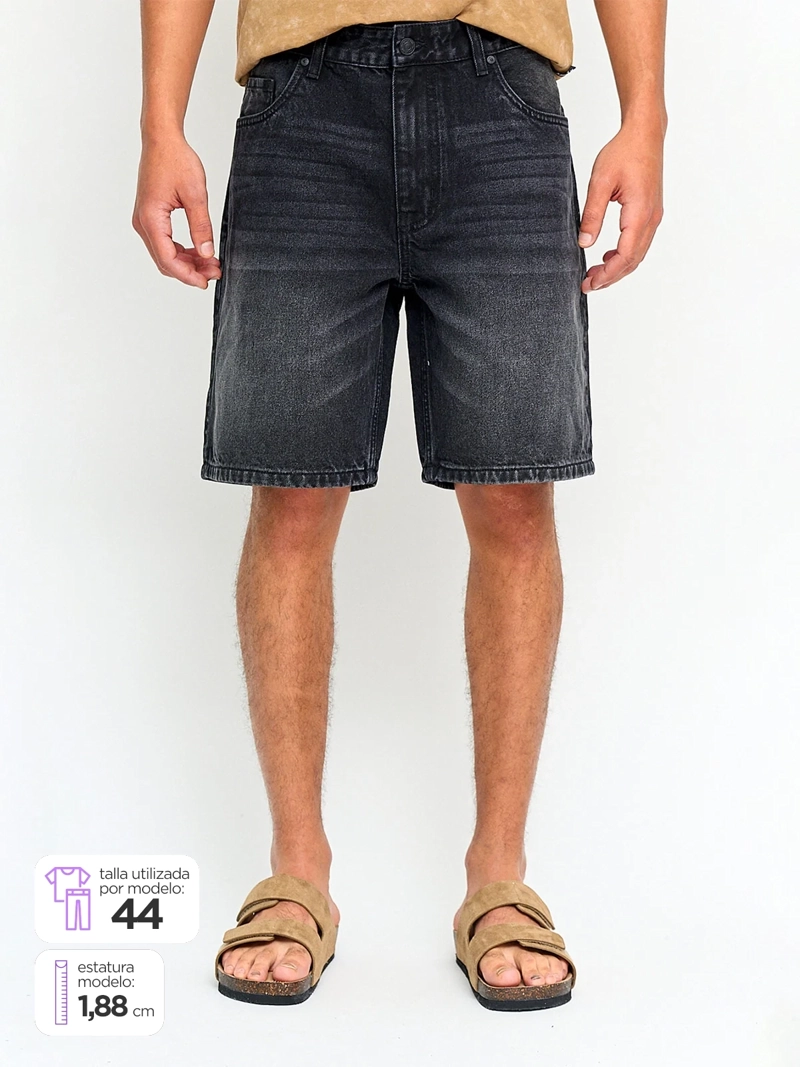 BERMUDA HOMBRE INDEX ALGODÓN STANDARD