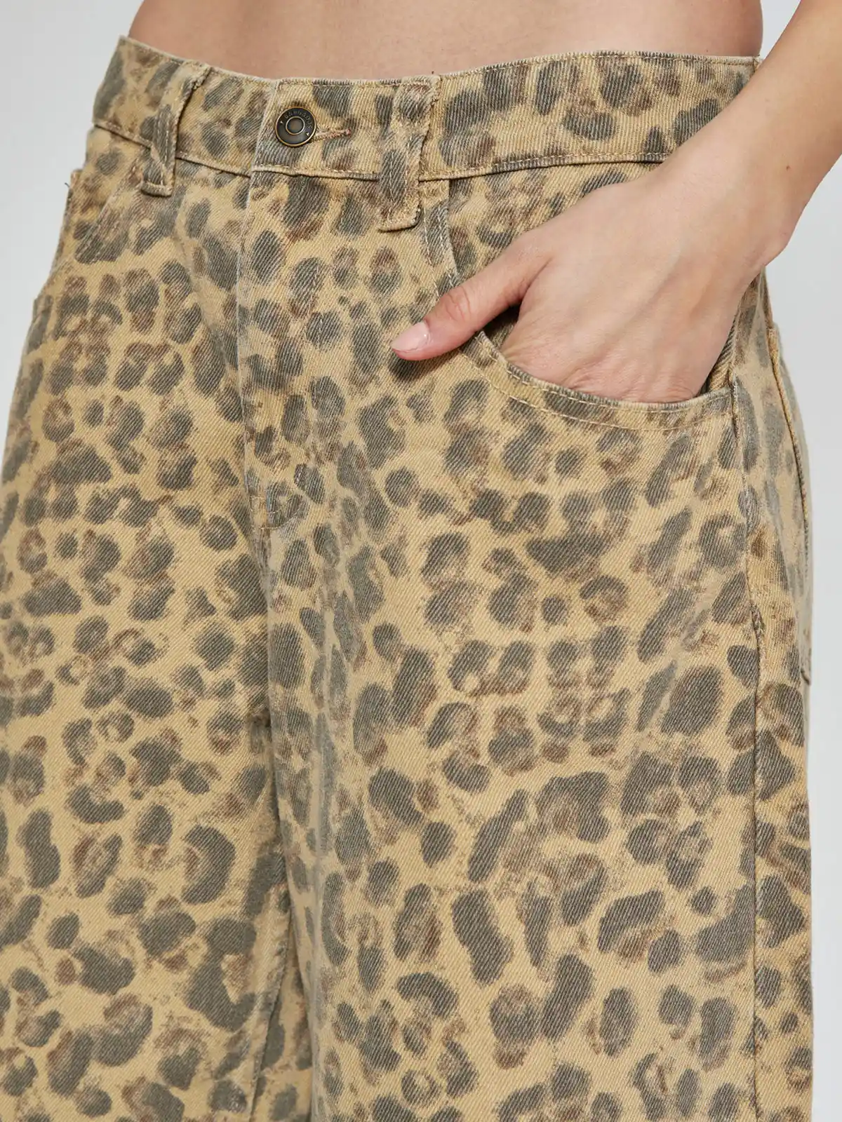 SHORT MUJER BARBADOS LARGO ALGODÓN ANIMAL PRINT - 4