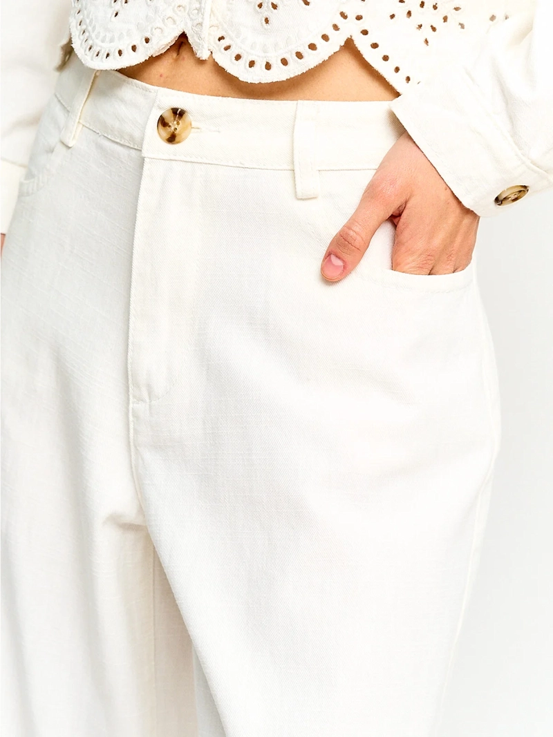 JEANS MUJER MARQUIS ALGODÓN BORDADO - 4