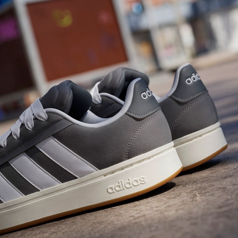 ZAPATILLAS HOMBRE ADIDAS CASUALES GRIS GRAND COURT ALPHA 00S - 10