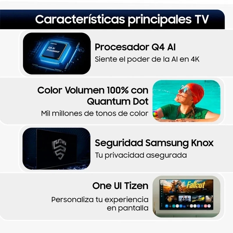 SMART TV SAMSUNG QLED 4K UHD 75 Q7FA 4K VISION AI - 4