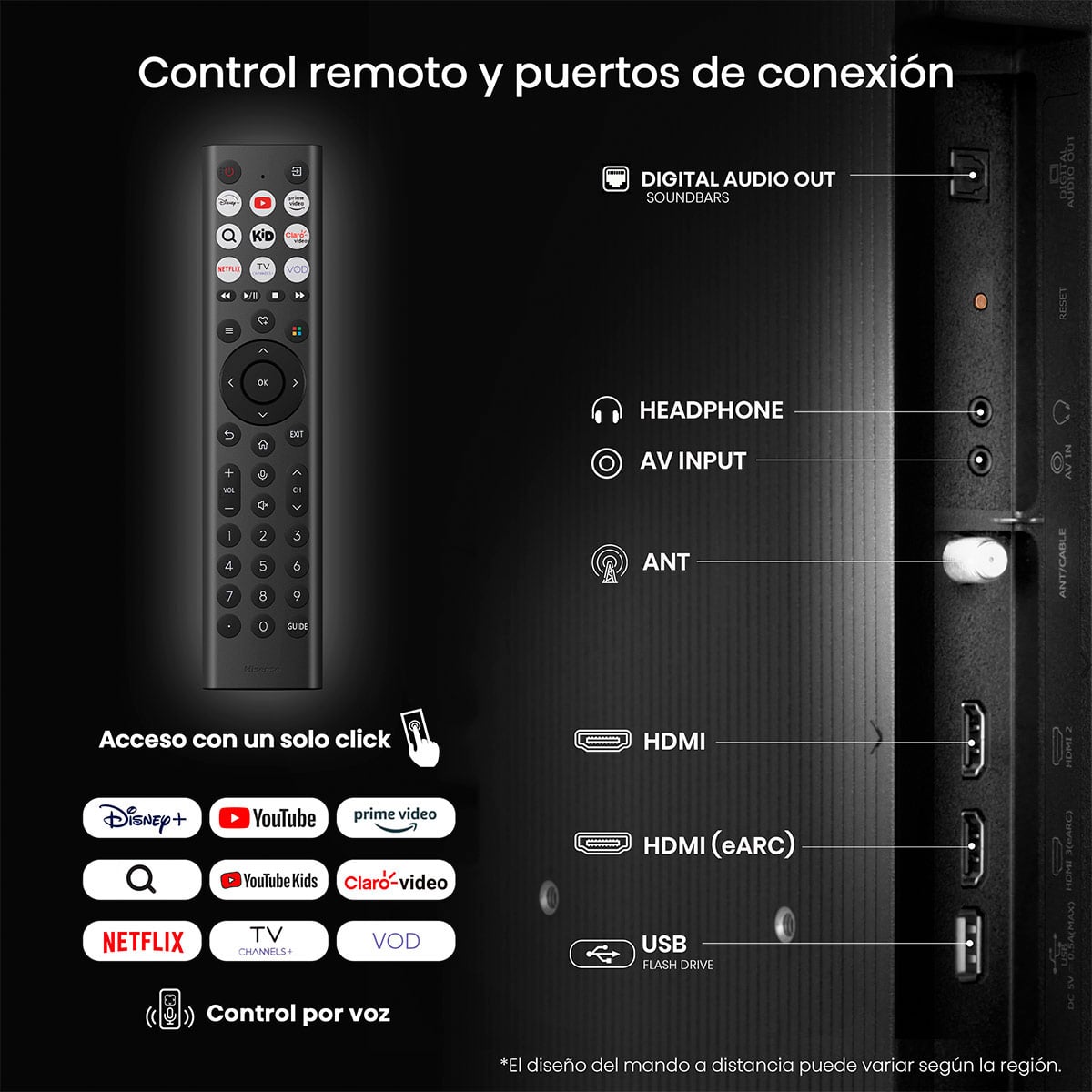 SMART TV HISENSE LED HD 32” 32A4NV - 6