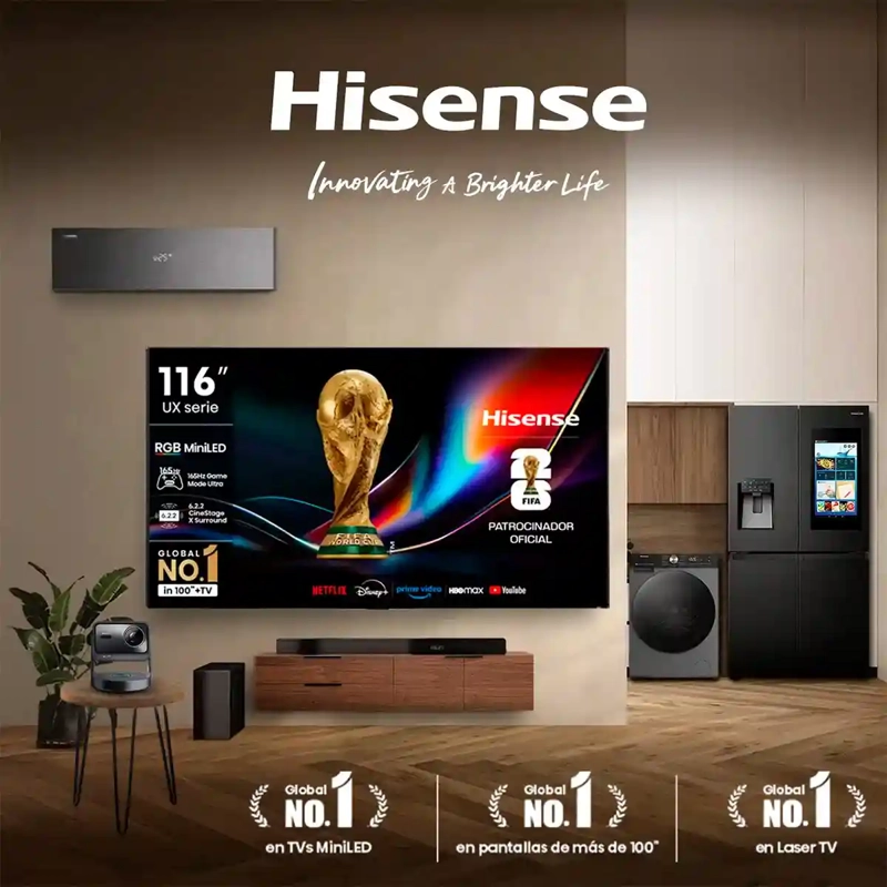 SMART TV HISENSE QLED 4K UHD 43” 43Q6QV - 12