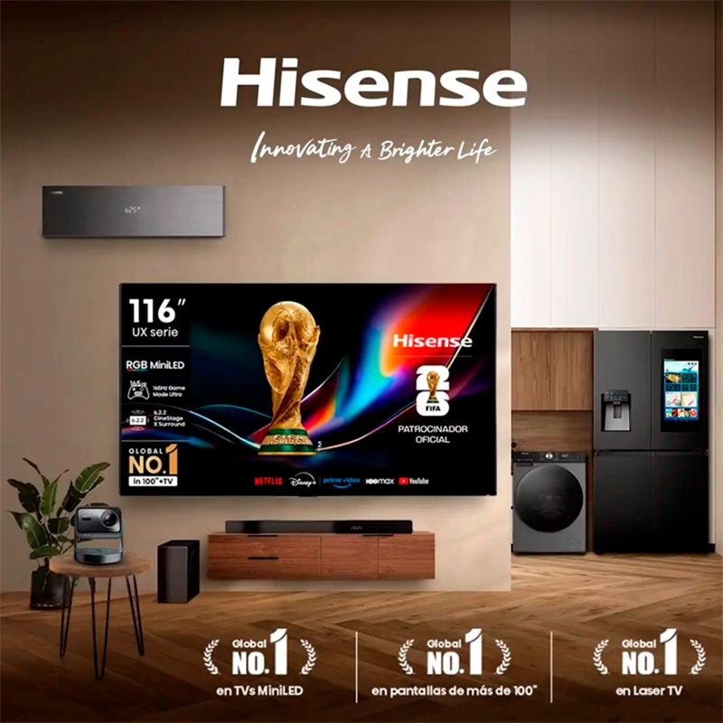 SMART TV HISENSE QLED 4K UHD 65” 65Q6QV - 12