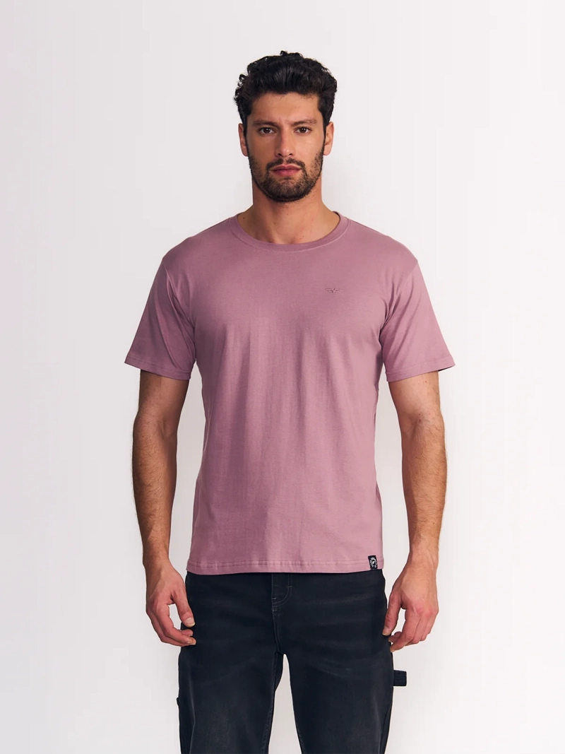 POLERA MANGA CORTA HOMBRE ELLUS AZUL MARINO - 1