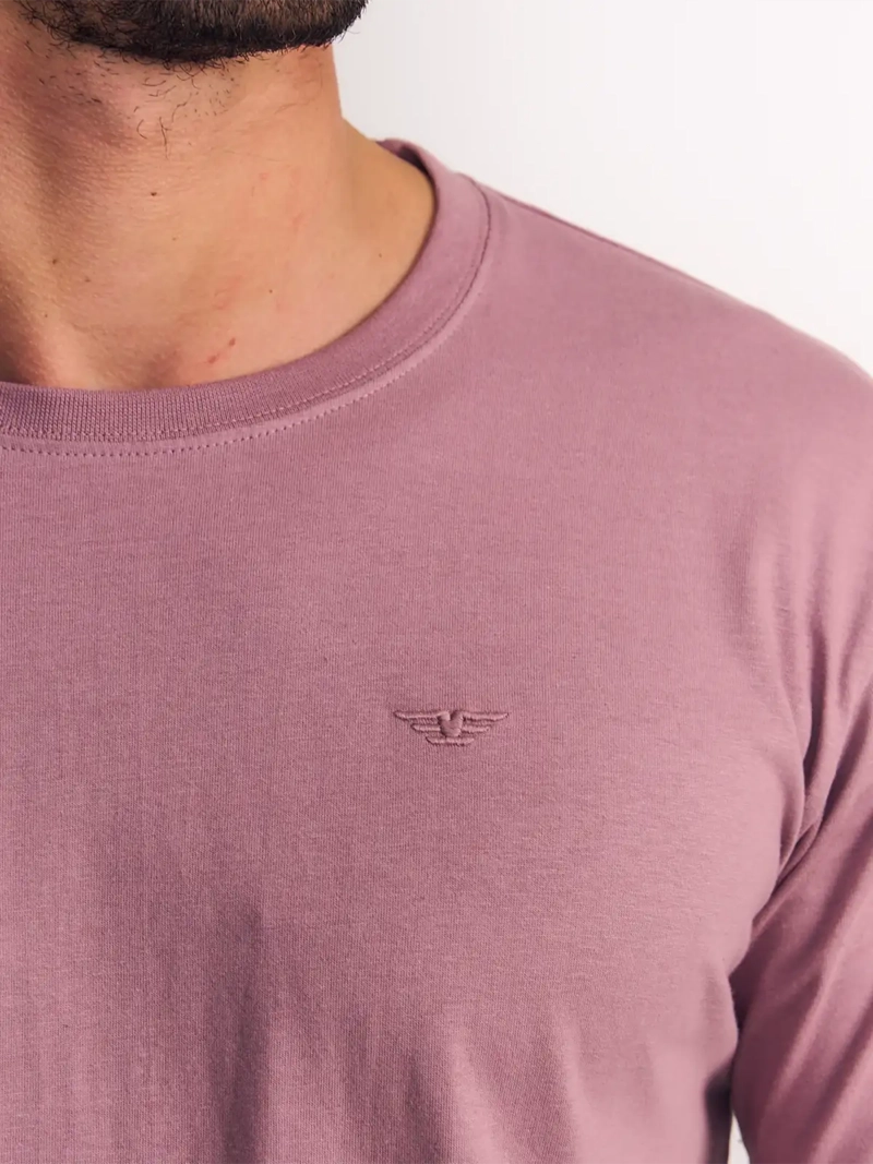 POLERA MANGA CORTA HOMBRE ELLUS AZUL MARINO - 4