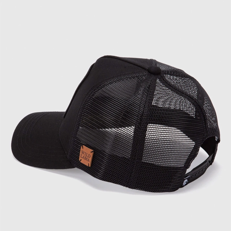 GORRA WILD LAMA GATO ANDINO NEGRO - 3