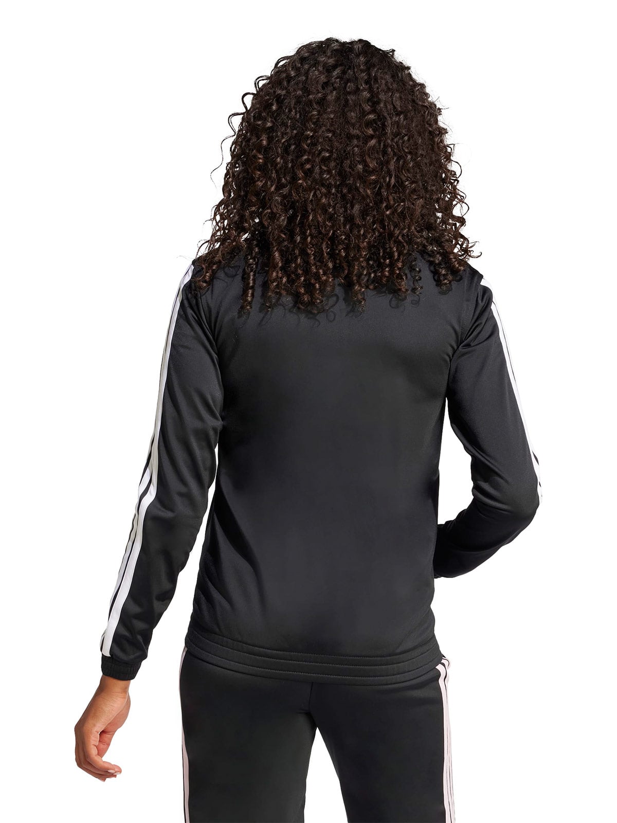 POLERÓN MUJER ADIDAS TRICOT 3-STRIPES JC8889 NEGRO - 2