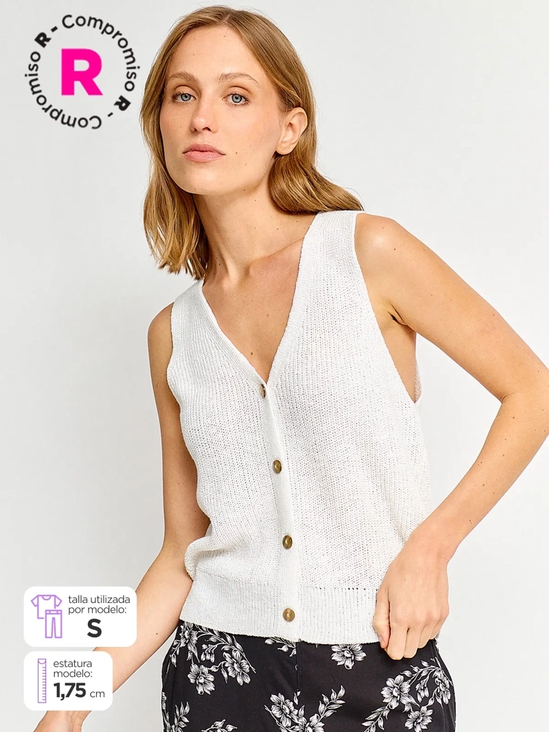 POLERA MUJER MARQUIS TEJIDA - 1