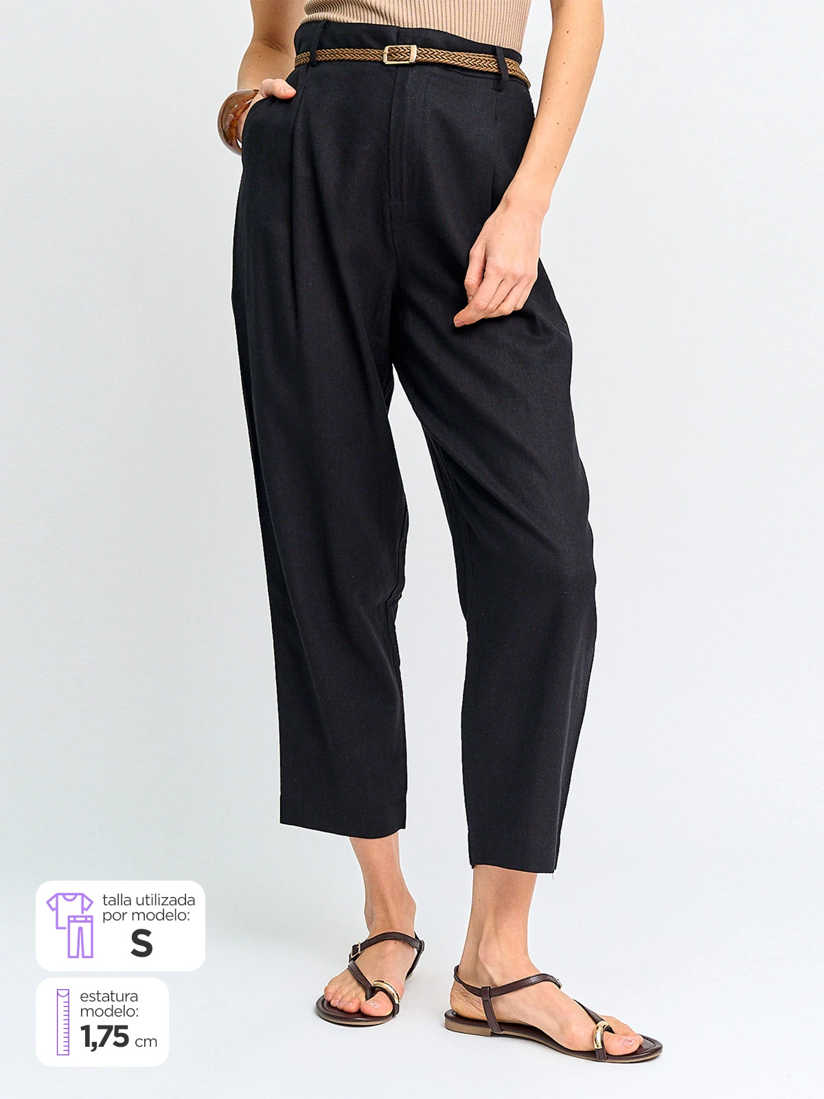 PANTALÓN MUJER MARQUIS LINO  - 1