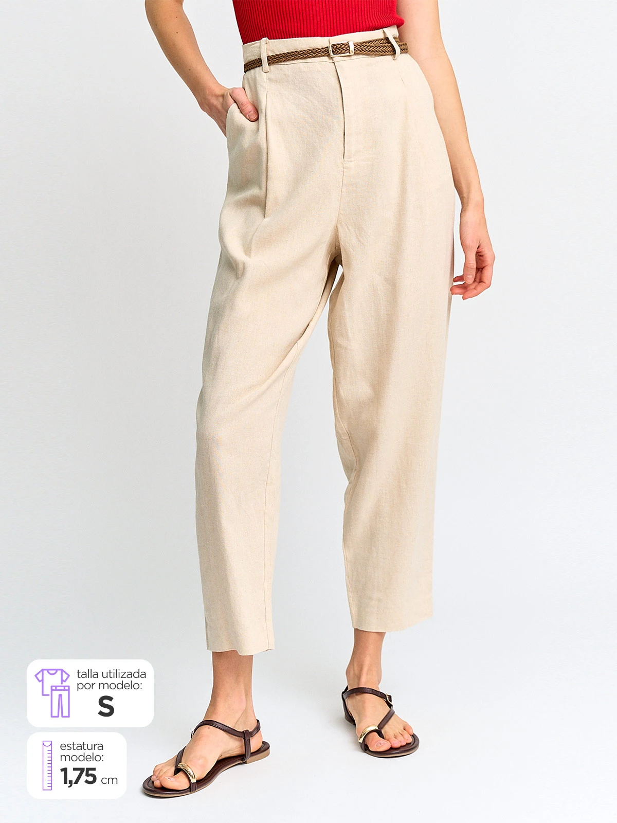 PANTALÓN MUJER MARQUIS LINO  - 1
