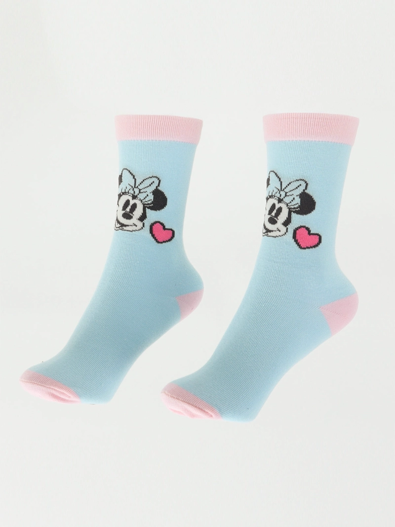 SET CALCETINES NIÑA MINNIE TEEN FLOR - 3
