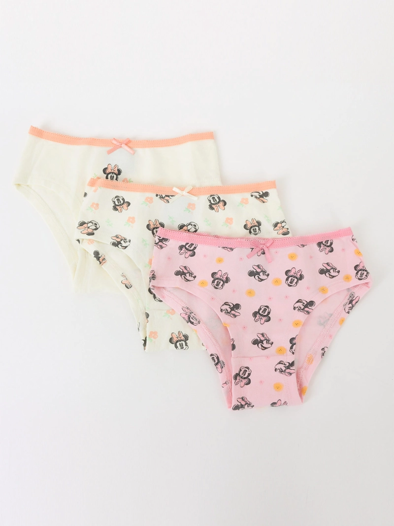 SET CALZONES NIÑA MINNIE FLORES - 1
