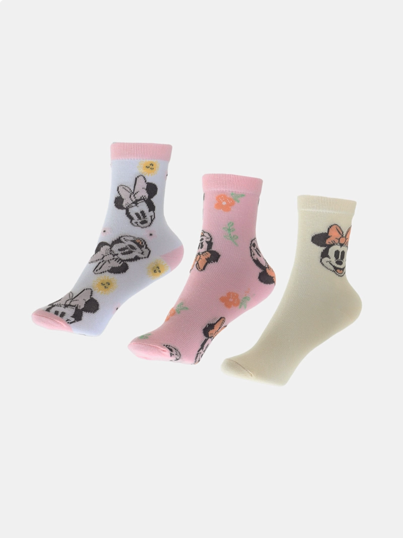 SET CALCETINES NIÑA MINNIE FLORES