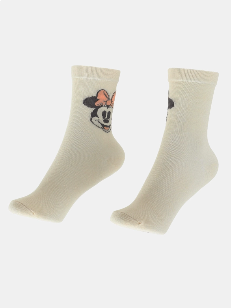 SET CALCETINES NIÑA MINNIE FLORES - 3