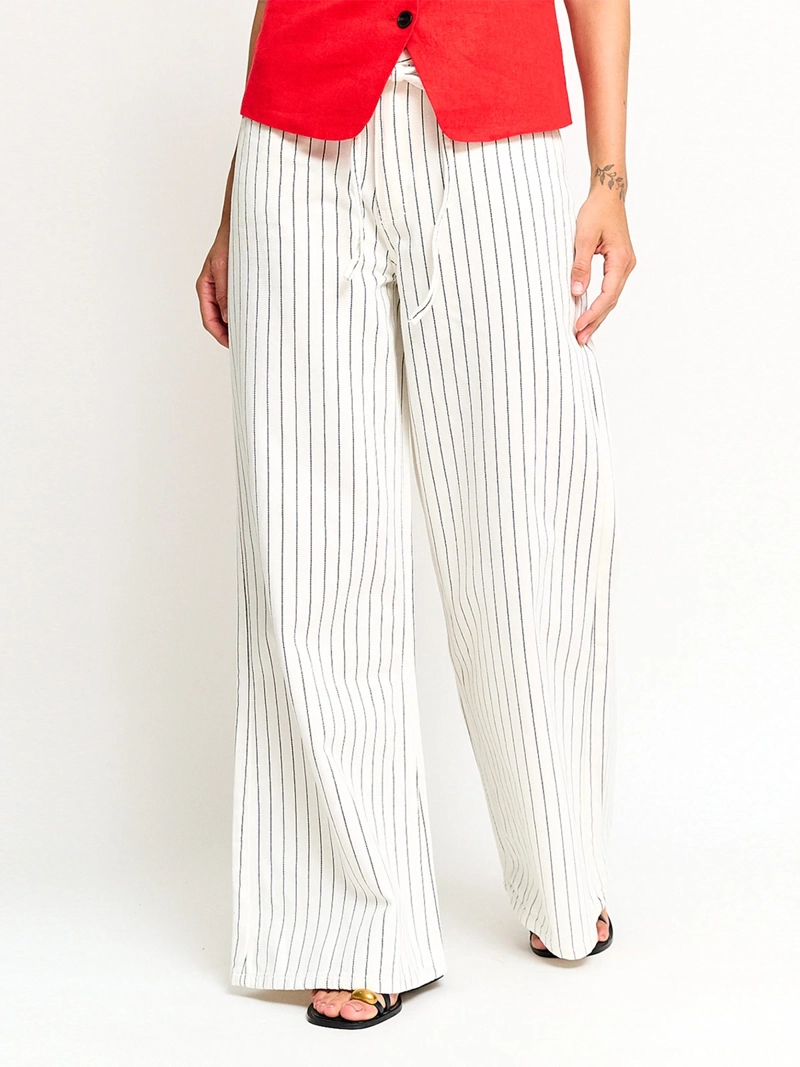 JEANS MUJER MARQUIS WIDELEG ALGODÓN LAZO - 2
