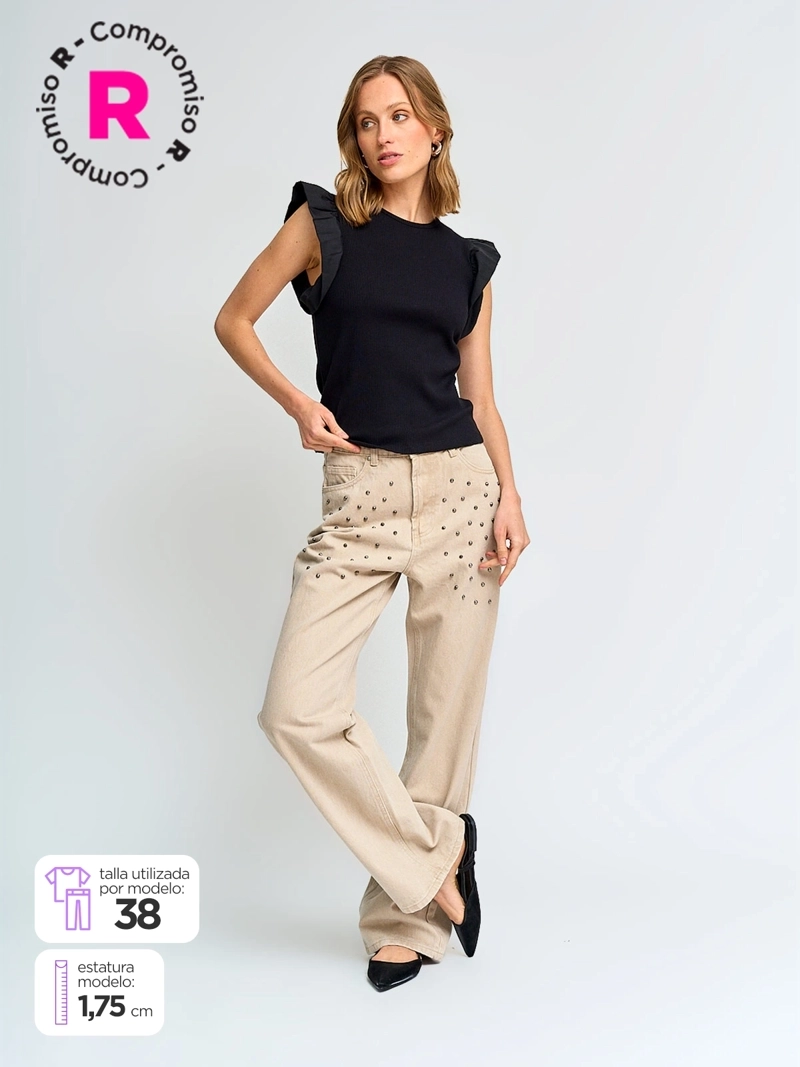 JEANS MUJER MARQUIS ALGODÓN RECTO - 1