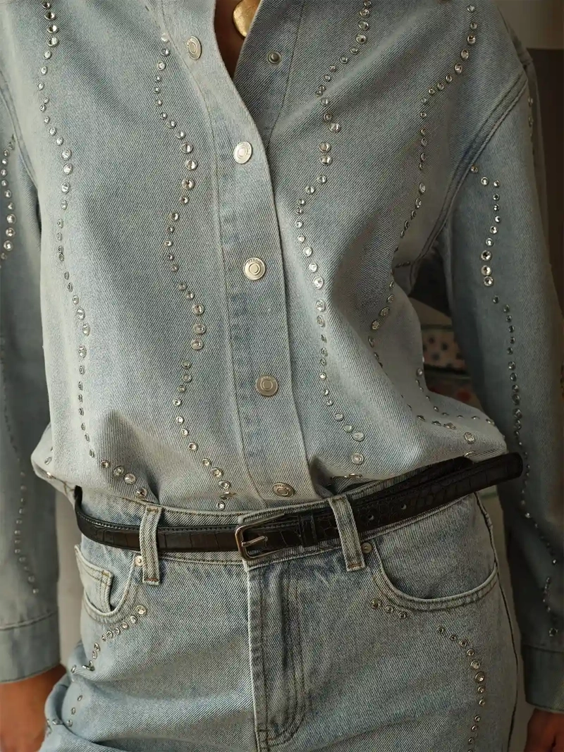 JEANS MUJER MARQUIS ALGODÓN TACHAS - 4