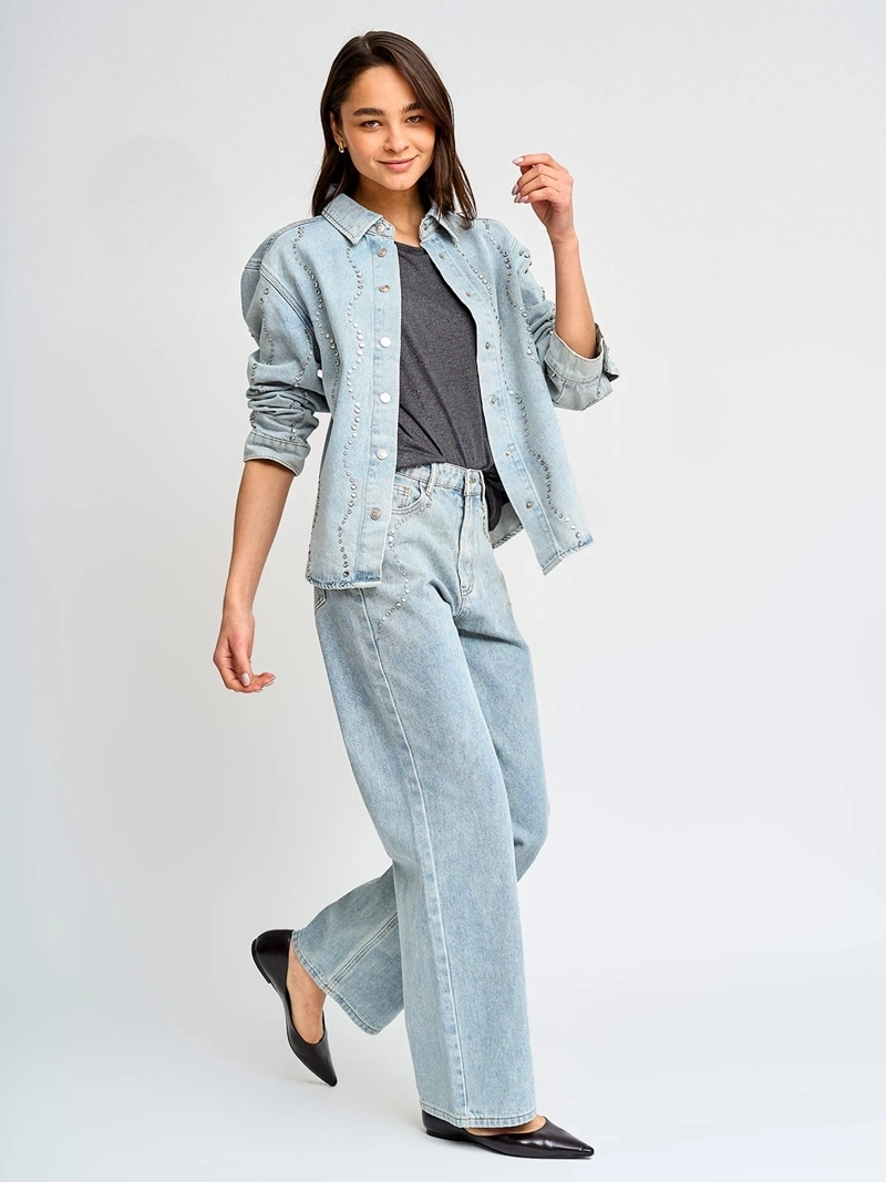 JEANS MUJER MARQUIS ALGODÓN TACHAS - 7
