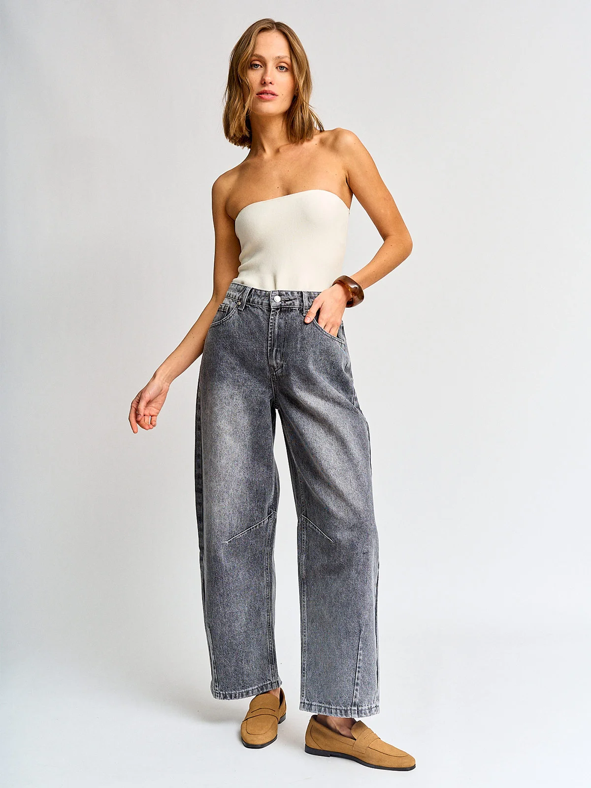 JEANS MUJER MARQUIS BARREL ALGODÓN - 3